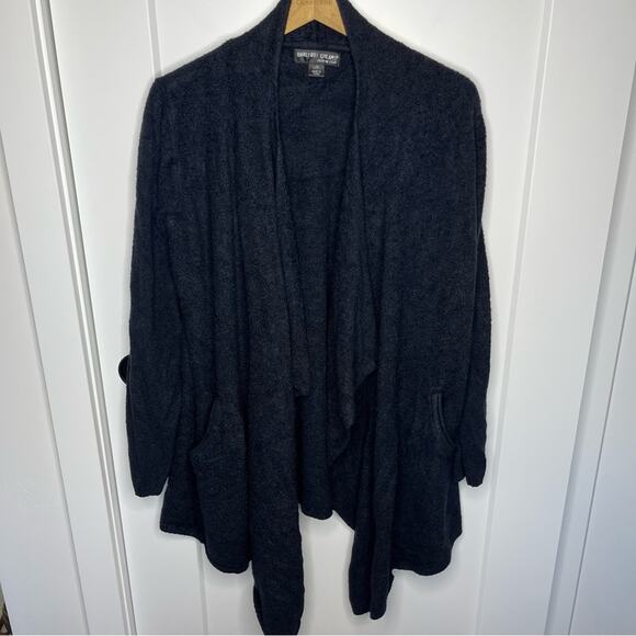 Barefoot Dreams Black Cardigan - Picture 2 of 8